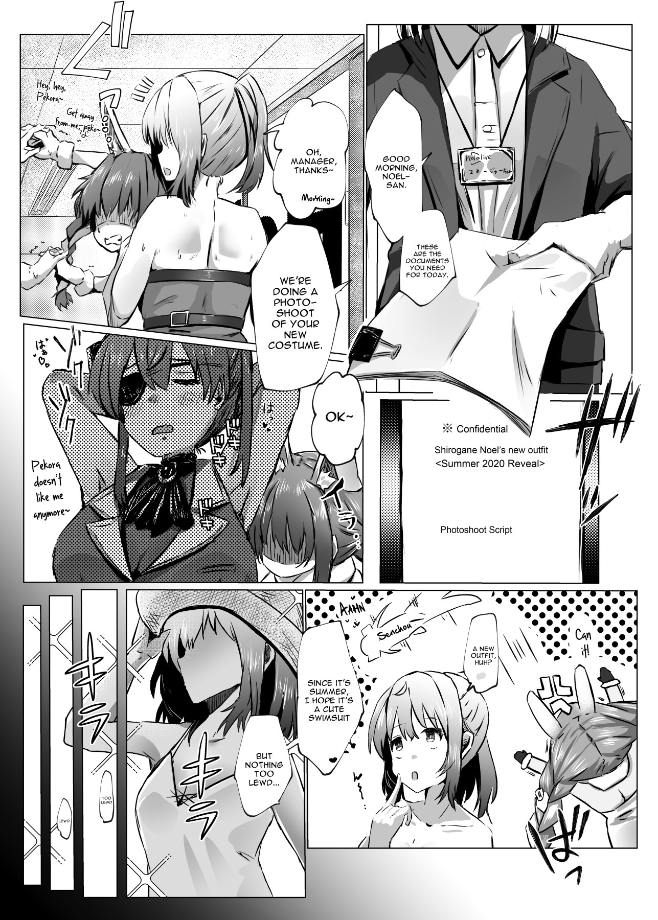 Hentai Manga Comic-There's No Way Shirogane Noel Could Lose Right?-Read-7